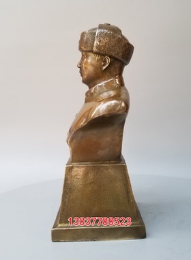 纯铜雷锋铜像历史人物楷模