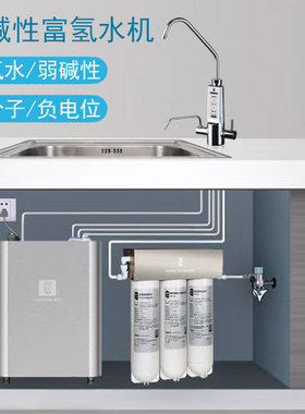 电解富氢水机还原电解水机台下式