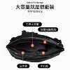 One-shoulder crossbody bag men's large capacity magnetic buckle backpack