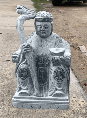 神像户外镇宅大理石寺庙土地婆