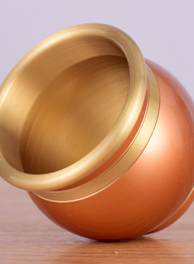 黄铜供杯素面圣水杯财神杯