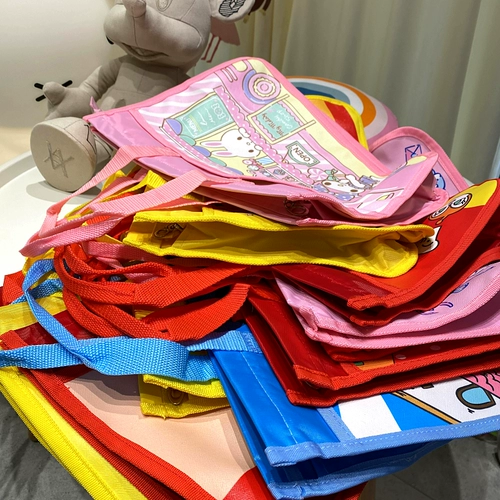 Мультяшная водонепроницаемая сумка для учебы для папок