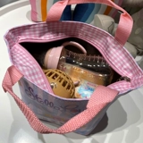 Брендовая мультяшная портативная полиуретановая сумка для ланча для матери и ребенка, сумка для еды