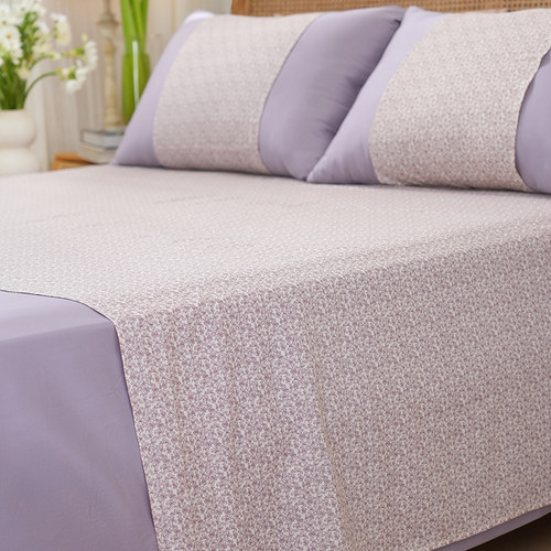 阳春小镇床单单件纯棉100全棉单人双人高级感四季通用睡单枕套a - 图3