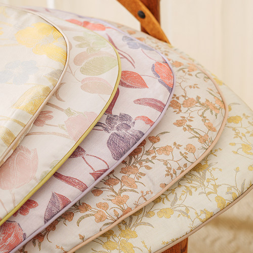 阳春小镇马蹄形椅垫坐垫餐椅垫新中式座垫防滑轻奢高级感家用四季 - 图1