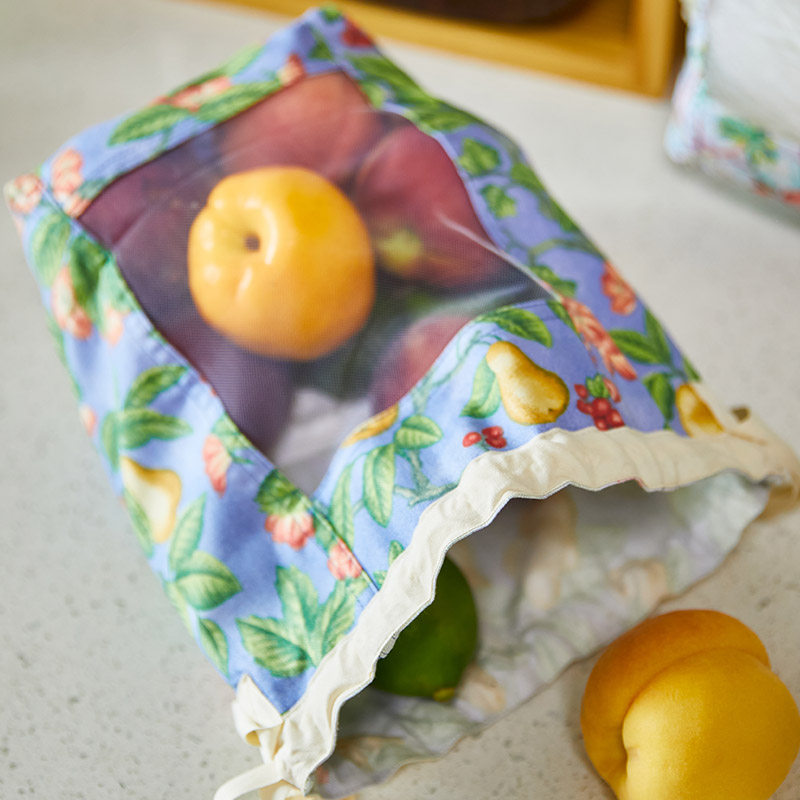 阳春小镇果蔬厨房收纳袋可视结实耐用大容量挂袋手提透明环保袋子,淘宝优惠券,粉丝福利购,淘宝优惠卷