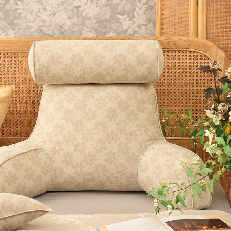 阳春小镇床头靠垫软大靠背卧室榻榻米护腰沙发窗护颈枕可拆洗,淘宝优惠券,粉丝福利购,淘宝优惠卷