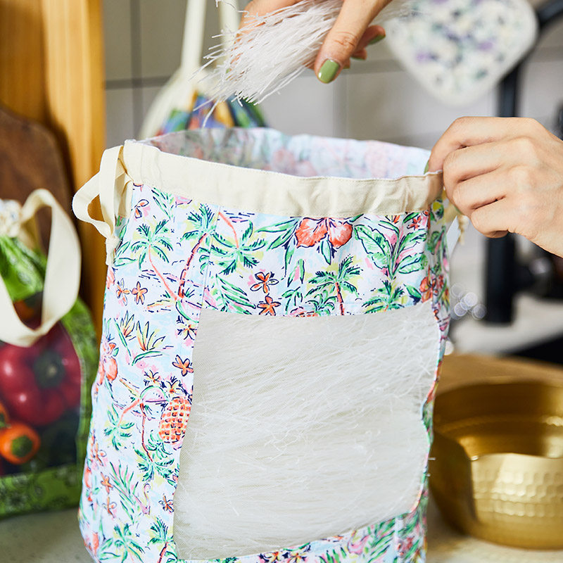 阳春小镇果蔬厨房收纳袋可视结实耐用大容量挂袋手提透明环保袋子,淘宝优惠券,粉丝福利购,淘宝优惠卷