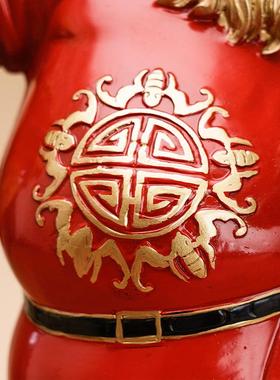 熙曼蒂钟馗赐福纯铜摆件工艺礼品