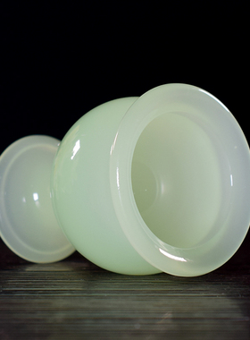 玻璃供奉仿玉家用供杯酒杯