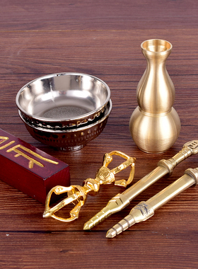 整套曼达盘不锈钢瑜伽焰口