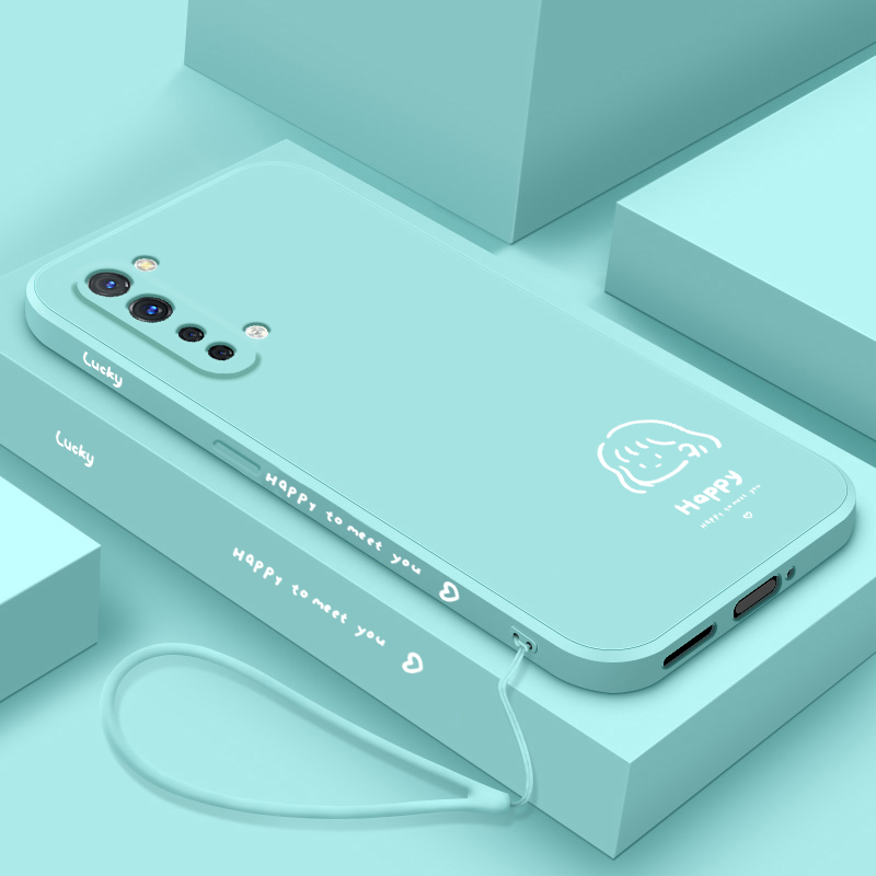 适用opporeno3手机壳新款reno3pro液态硅胶软壳por男女情侣款reno3元气版5G镜头全包防摔保护套pr0卡通潮女孩