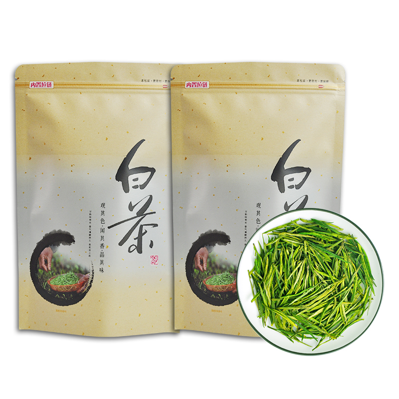 禾安堂旗舰店【共一斤】禾安堂正宗安吉白茶新茶叶绿茶散装500g0