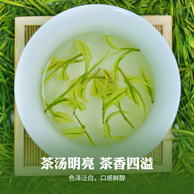禾安堂旗舰店【特级嫩芽】禾安堂年新茶叶安吉白茶绿茶特级茶叶散装共250g2