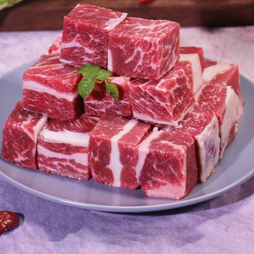 【专区349-50】原切牛腩块500g生鲜冷冻雪花牛肉块牛腩肉冷冻 - 图1