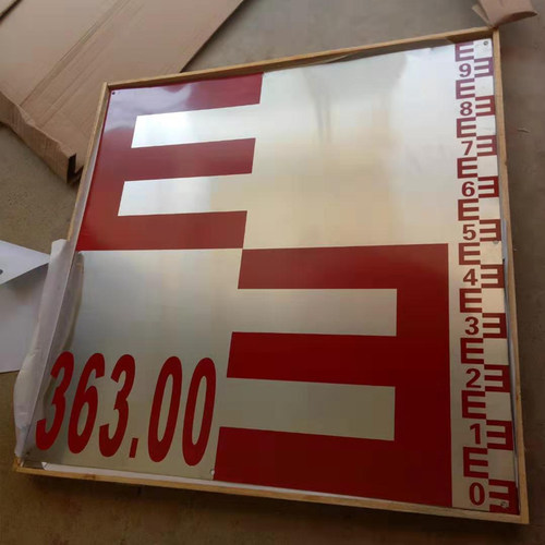 304不锈钢水位尺水位测量工具水位尺搪瓷水位尺标尺烤漆水尺 - 图1