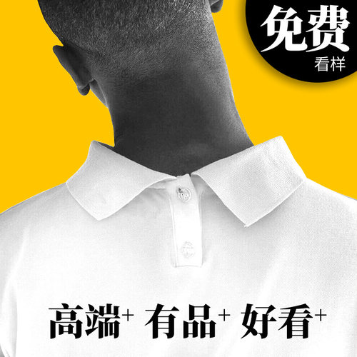 polo衫定制企业翻领纯棉工作短袖印字刺绣logo订做t恤广告文化衫 - 图3