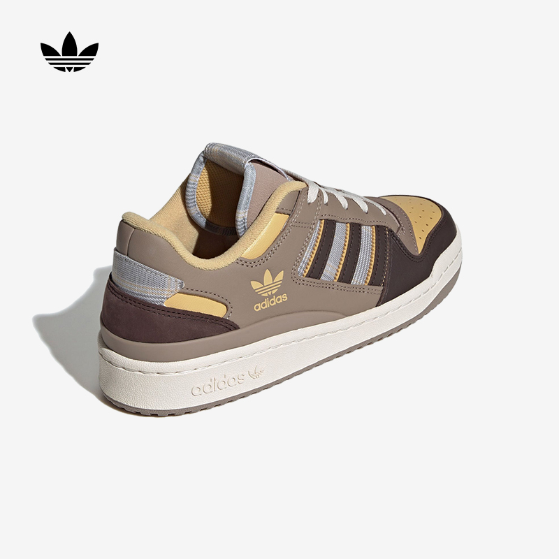 adidas三叶草男鞋女鞋FORUM LOW CL新款复古板鞋运动休闲鞋JH9595 - 图1