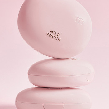 ສິນຄ້າມາໃໝ່~Korea Milktouch Snow Mei Niang Air Cushion BB Cream ເນື້ອຄຣີມເນື້ອບາງເບົາ ຊຸ່ມຊື່ນ ບໍ່ຕິດແປ້ງ ເນື້ອແໜ້ນ 02