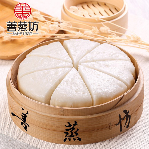 善蒸坊龙游发糕浙江传统糕点年货衢州特产早速冻品米糕白红糖速冻 - 图0