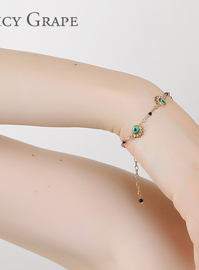 喜蛛系列蜘蛛手链女学