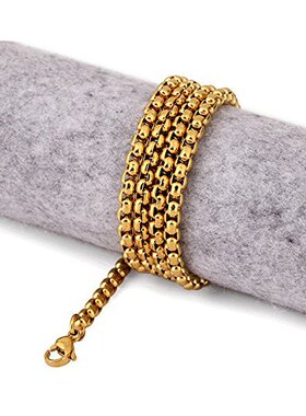 珍珠男士黑色项链饰品