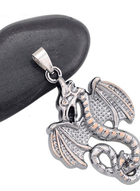 欧美复古夸张财运情侣义乌项链