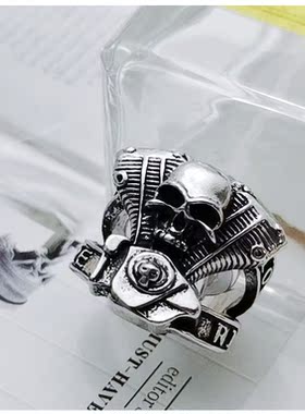 欧美饰品朋克风发动机男士戒指