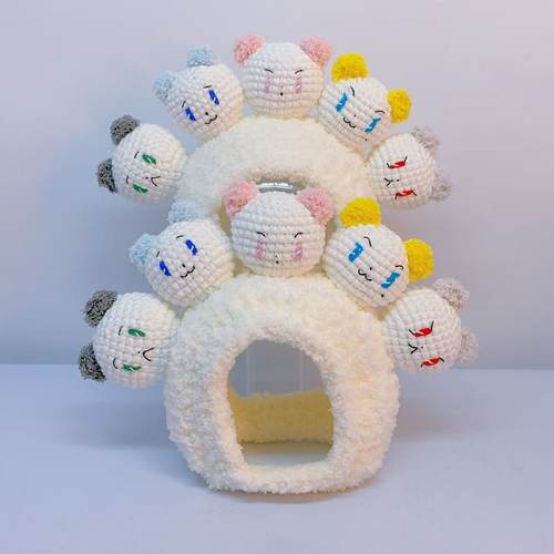 PLAVE哑铃棒保护套钩织应援棒保护套定制周边 - 图1