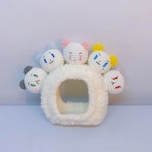 PLAVE哑铃棒保护套钩织应援棒保护套定制周边 - 图0