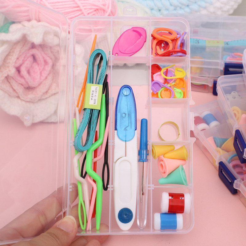 新手钩针工具套装钩织毛衣毛线玩偶编织材料包初学者diy手编材料,淘宝优惠券,粉丝福利购,淘宝优惠卷