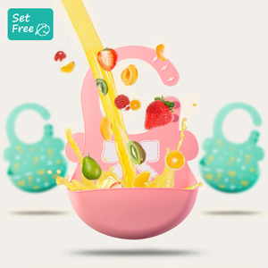 圣菲防水硅胶围嘴