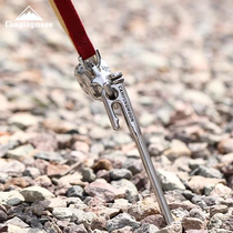 CAMPINGMOON Keman tent nail camp nailed nail 420J1 stainless steel material anti-fall