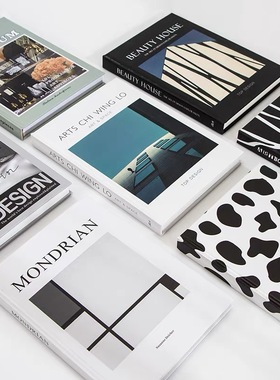 样板间装饰书书房书柜陈列摆件