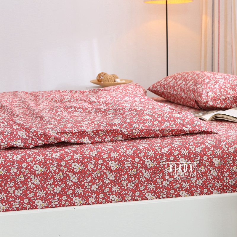 秋冬日式复古小碎花床单单件纯棉加厚斜纹1.21.51.82.0米床全棉布,淘宝优惠券,粉丝福利购,淘宝优惠卷