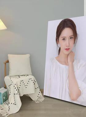 来图定制装饰画定做实木无框画婚纱写真照片微喷油画布打印挂墙画