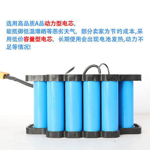 阿尔郎电动平衡车锂电池合一36v通用安派新能源42v电瓶组原装配件 - 图3