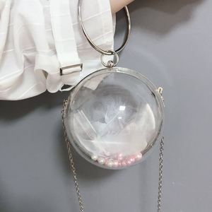 百搭圆球ins网红同款链条包