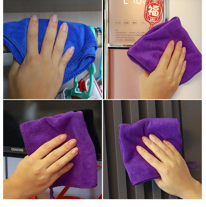 保洁家政吸水毛巾加厚超细纤维洗碗百洁布家用清洁厨房擦玻璃抹布,淘宝优惠券,粉丝福利购,淘宝优惠卷