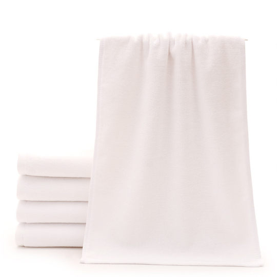 White towel hotel pure cotton towel wholesale