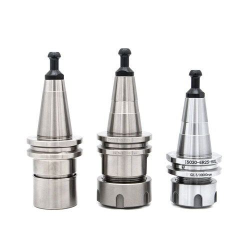 高精度雕刻机刀柄ISO30木工刀柄ER16ER20ER25ER32SK10SK16FMB22 - 图1