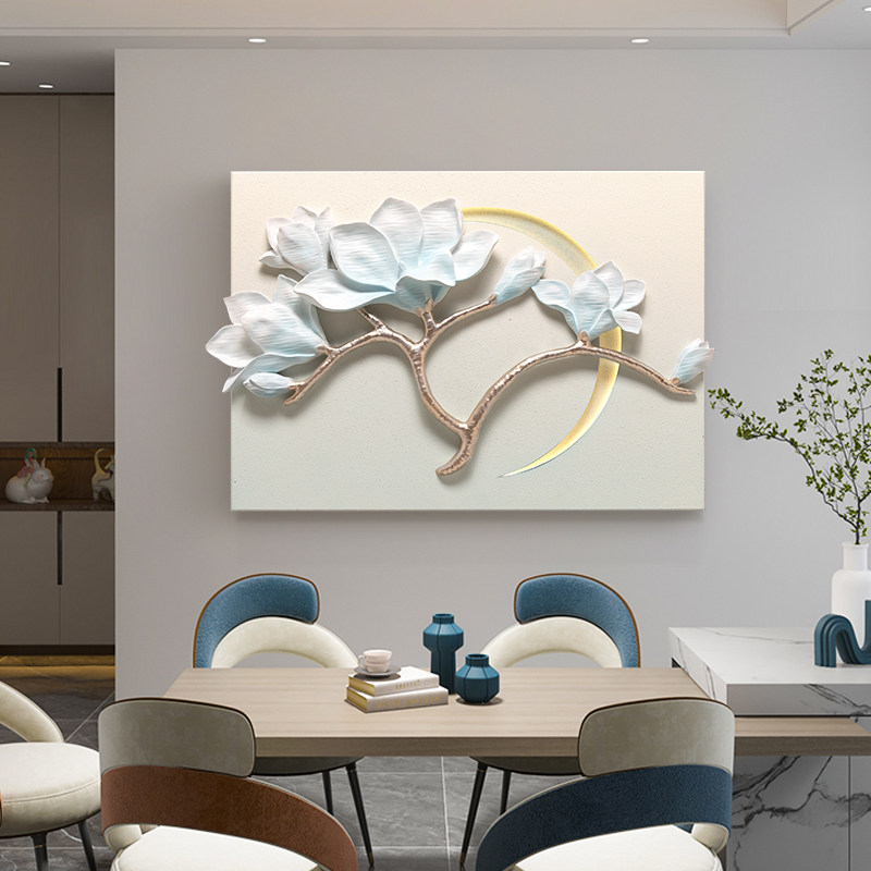 现代简约浮雕电箱轻奢客厅遮挡箱挂画高级感餐厅壁画电表箱装饰画,淘宝优惠券,粉丝福利购,淘宝优惠卷