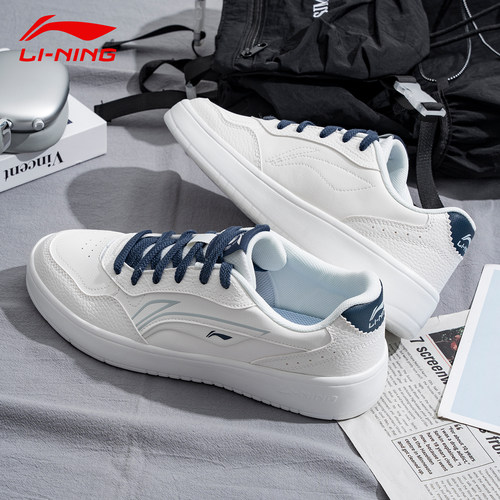 2026春季新款李宁运动板鞋男款男鞋男生鞋子青少年休闲鞋小白鞋潮 - 图2