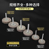 Extended handle T-type louver grinding head live handle louver wheel 6mm