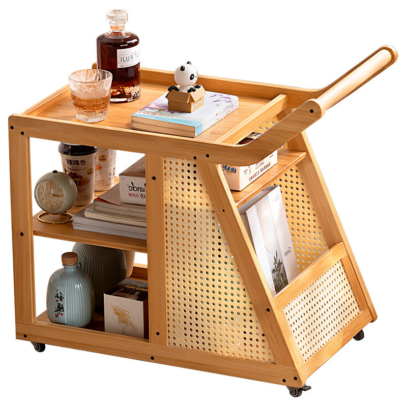 可移动边几小桌子沙发侧边柜茶几床头桌推车餐车客厅实木茶台巴士,淘宝优惠券,粉丝福利购,淘宝优惠卷
