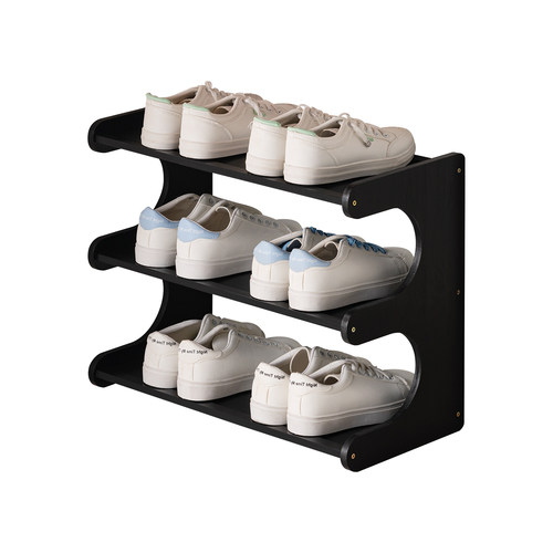 宿舍鞋架桌下大学生门口多层省空间小型鞋柜出租房用收纳神器家用 - 图3