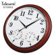 Telesonic Uranus retro silent wall clock