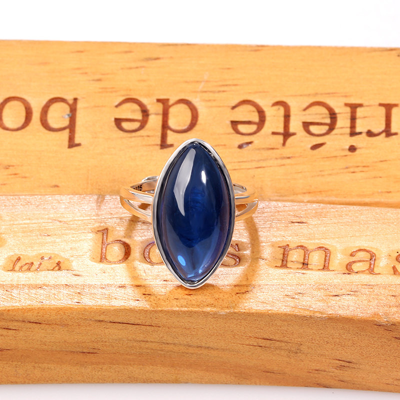 嘉顺泰银甜美公主风红宝石小巧戒指 嘉顺戒指/指环