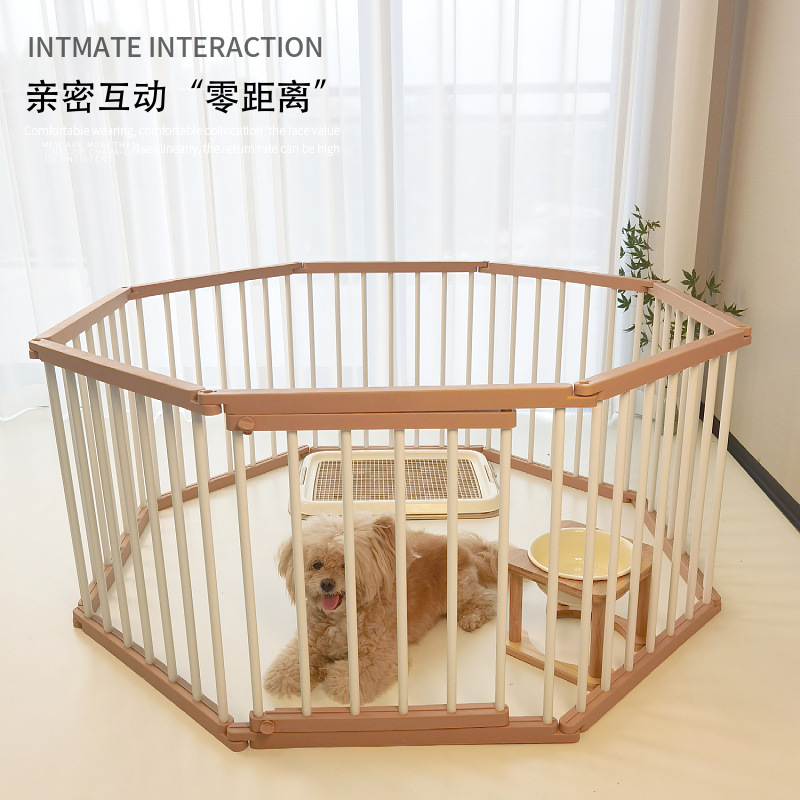 狗笼子狗狗宠物围栏室内栅栏小型犬防护栏自由组合防越狱小型犬厚 - 图0