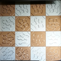 Glass Background Wall Genguan Partition Custom Pattern Spray Painting Custom Clip Wire Clamp Glue